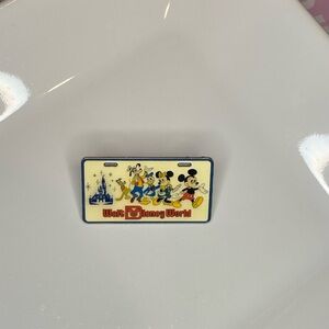 Walt Disney World 50th License Plate Pin